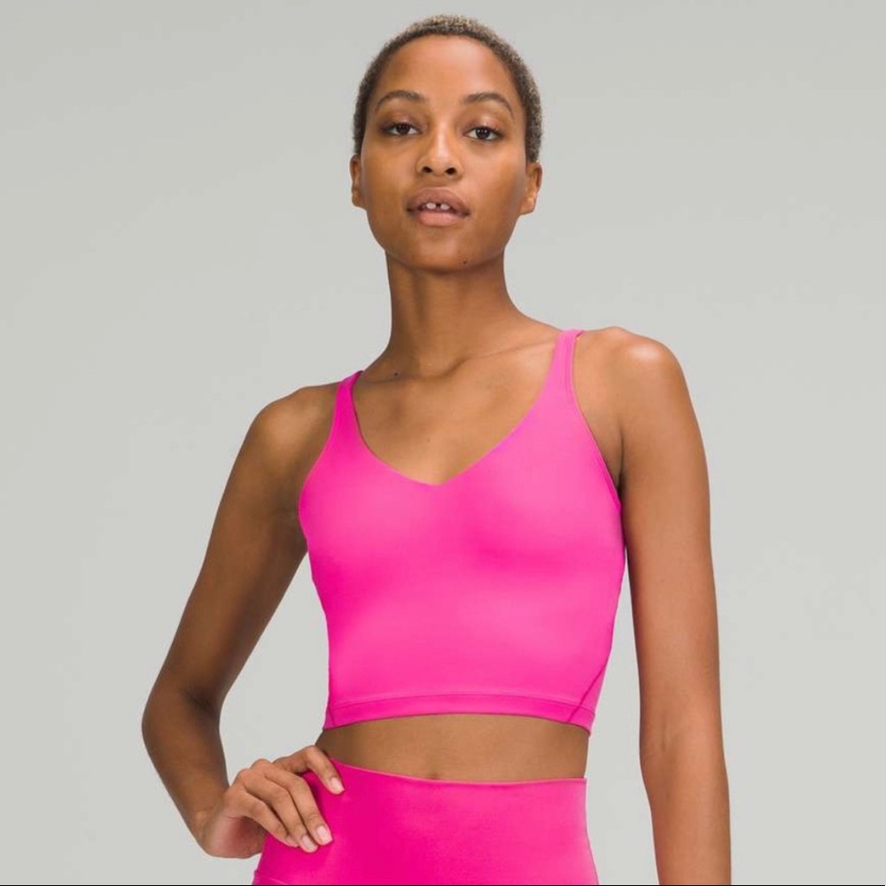 NWOT Sonic Pink Align Tank